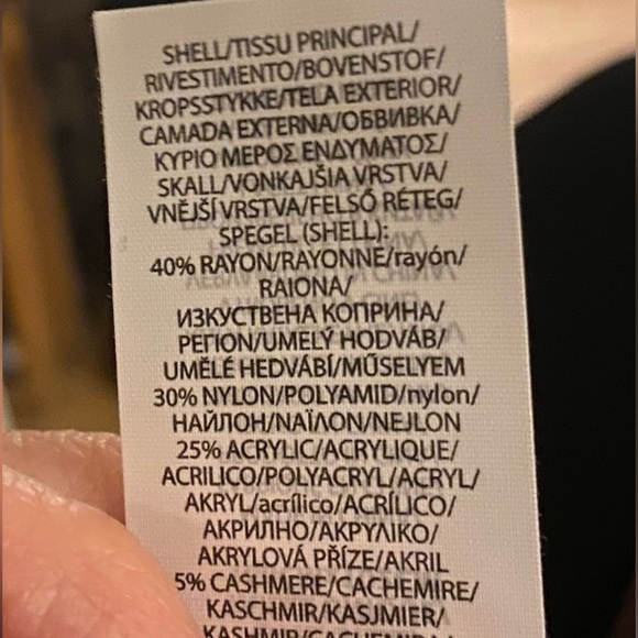 Burgundy Cape by Echo - Picture 6 of 6